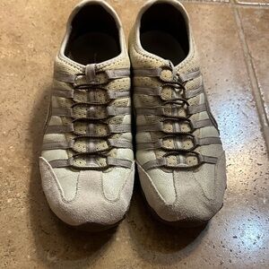 Skechers Beige and Brown Women's Sneakers